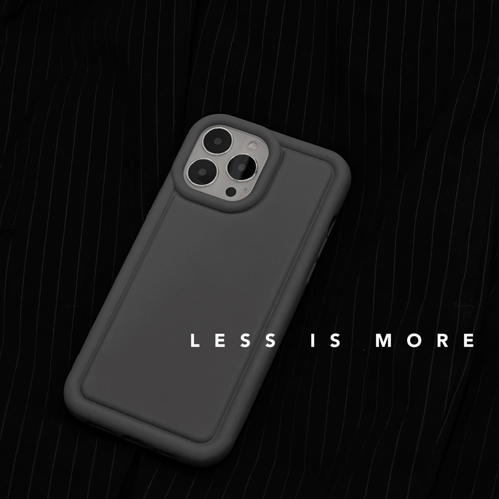 Casing Silikon Cair Abu-Abu Untuk Iphone14Plus14 Pro Max13 12 11 Pro MAX Lembut Airbag Shockproof Casing iPhone XS MAX XR Cover