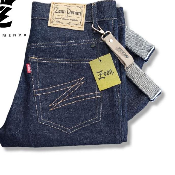 ☊ PROMO Celana Denim Selvdege ZEON DENIM ○