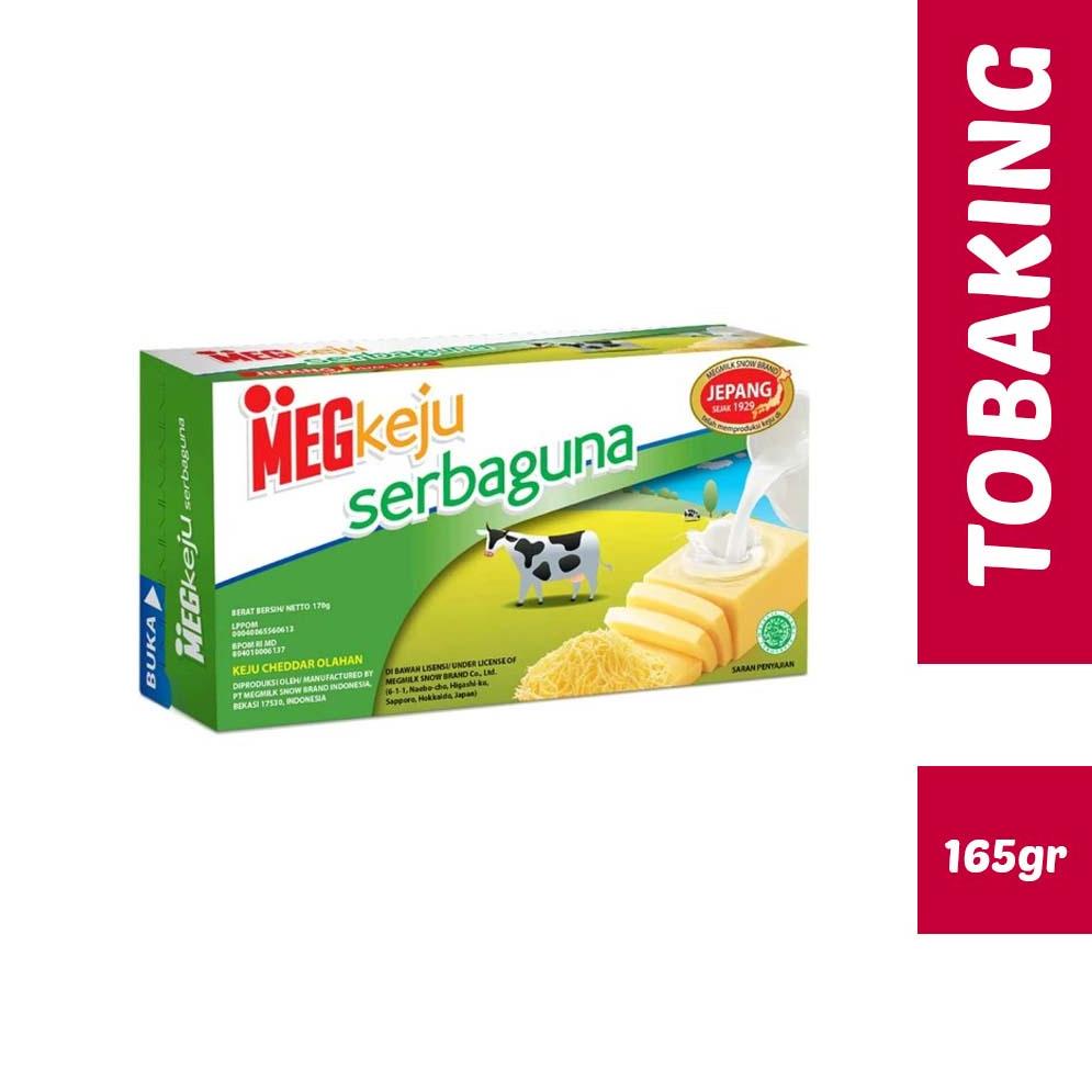 

ORIGINAL% Keju Cheddar Meg Serbaguna 165gr HALAL