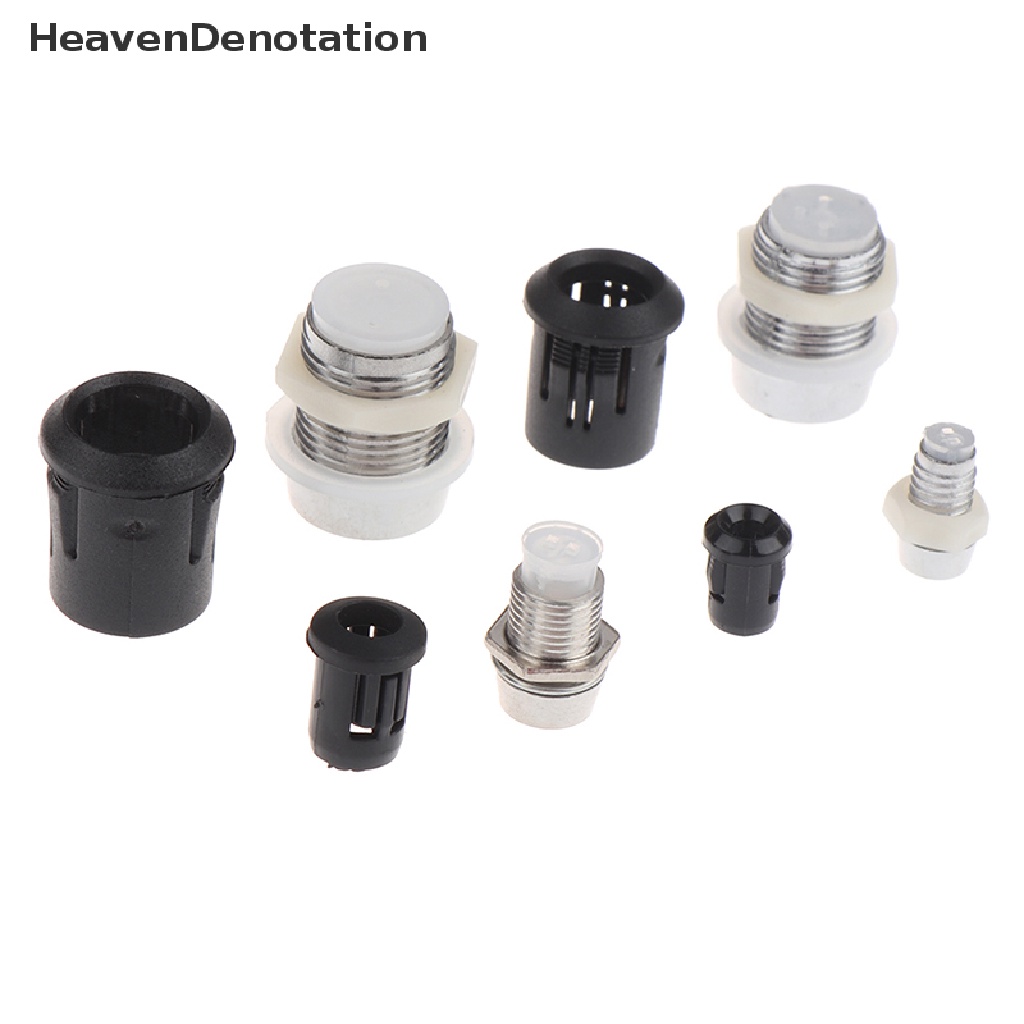 [HeavenDenotation] 20pcs 3mm 5mm 8mm 10mm LED Holder Socket Light Emitg Diode Lamp Base Cover HDV