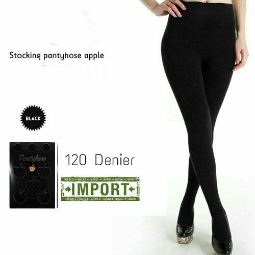 stocking apple 120D pantyhose(Black)