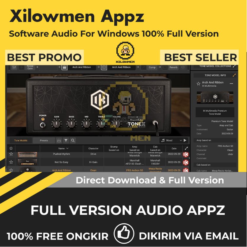 [Full Version] IK Multimedia ToneX MAX Pro Lifetime Audio Software WIN OS