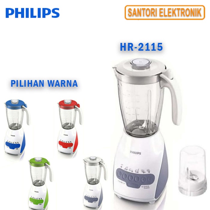 BLENDER PHILIPS HR-2115 / HR2115 KAPASITAS 2 LITER