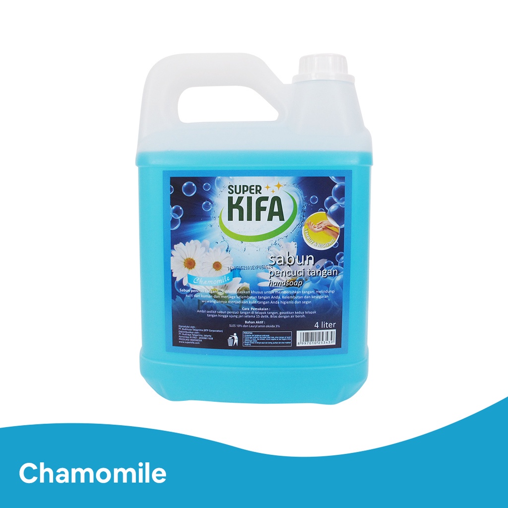 SUPER KIFAJerigen Hand Soap Chamomile 4L -Sabun Cuci Tangan