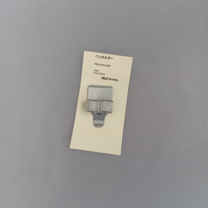 

Terlaris Muji Pen Holder Untuk Dua Pena Stainles Steel