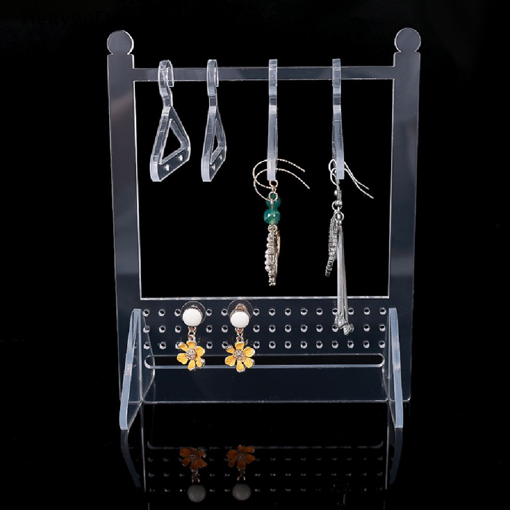 [HeavenDenotation] Rak Gantungan Baju Anting Display Stand Organizer Penyimpanan Perhiasan Kapasitas Besar HDV