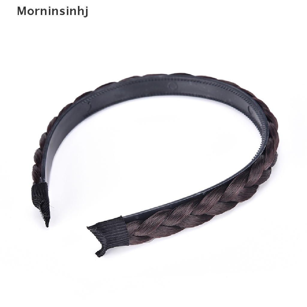 Mornin New Arrival Fashion Memutar Wig Kepang Rambut Band Ikat Kepala Wanita Aksesoris Rambut id