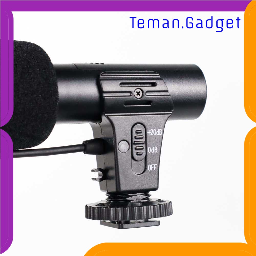 TG - KMR TaffSTUDIO Shotgun Microphone untuk DSLR - MIC-05