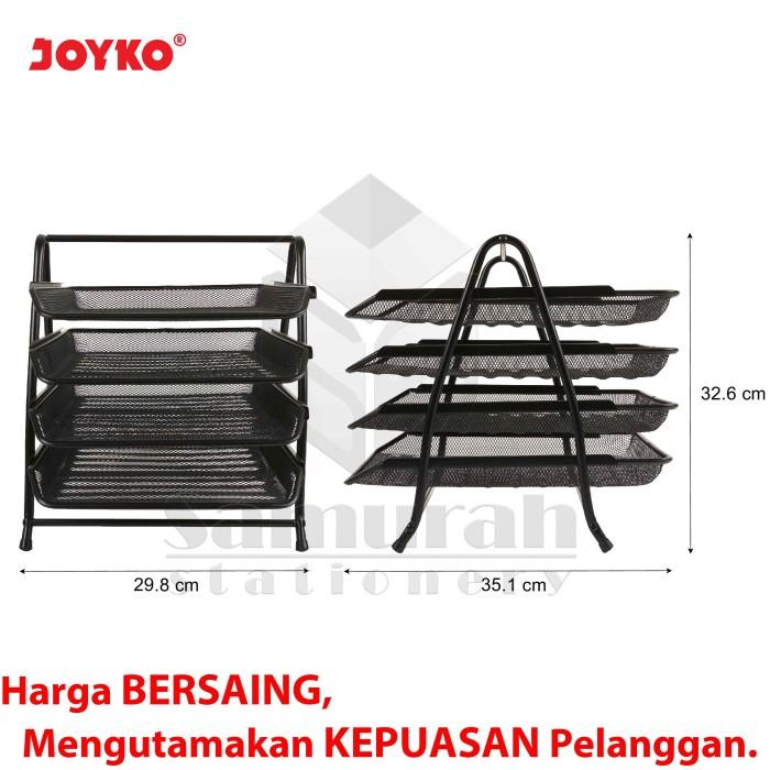 

Document Tray Besi 4 Tingkat Dt 31 Joyko / Rak Dokument Kertas 4 Susun