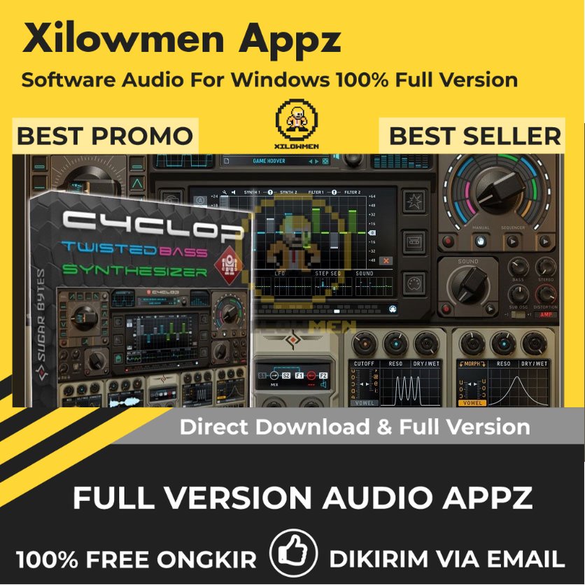 [Full Version] Sugar Bytes Cyclop Pro Lifetime Audio Software WIN OS