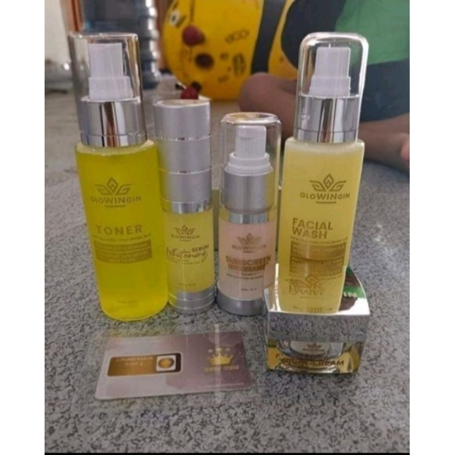 glowing skincare BPOM paket lengkap
