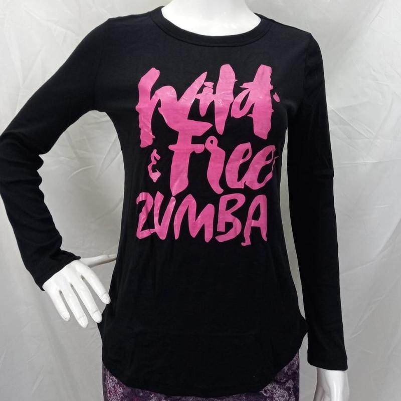 Import Terlaris Kaos Zumba Panjang/Baju Senam Muslim/Pakaian Olahraga Panjang Wanita/Baju Zumba Panj