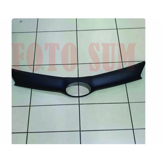 hood molding list grill gril mobil xenia avanza 2016 sampai 2018 Hitam doff