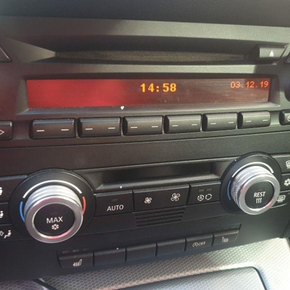 Populer Penutup Tombol Audio Ac 2005-2013 Knob Konversi Interior Untuk BMW Seri3 One Touch Start