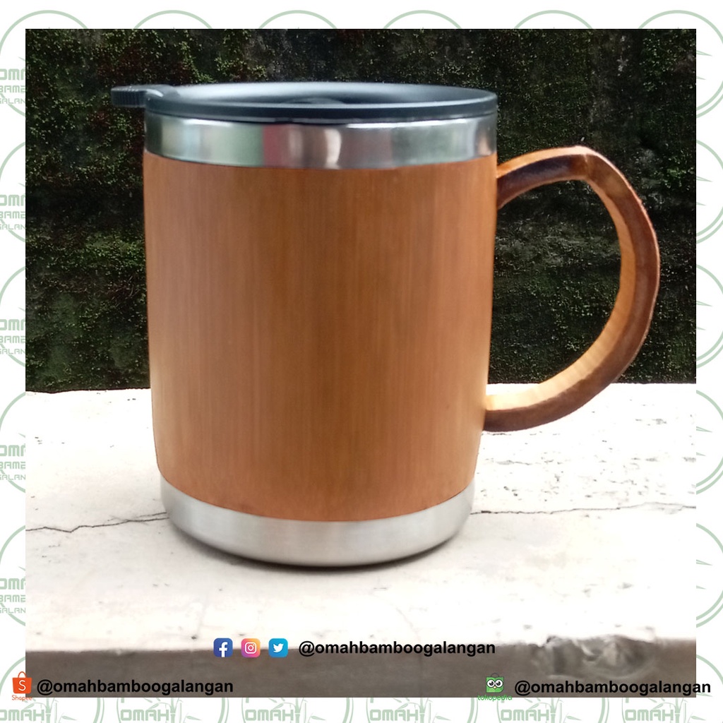 Mug Bambu Stainless