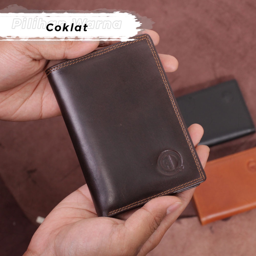Dompet Kulit Sapi Asli Kualitas Premium Original 16 Slot D003Q