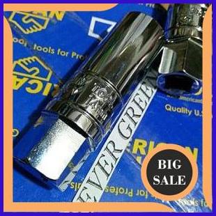 perkakas Mata KUNCI BUSI Sok 14 mm PANJANG SHOCK 14 mm SQUARRE 10 mm 3 per 8 sedia Treker
