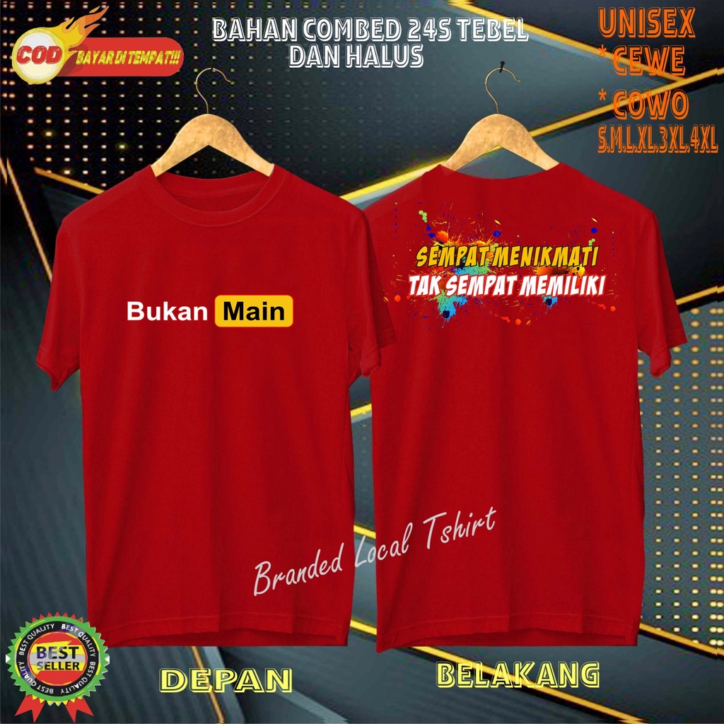 APPS Promo Diskon Kaos DB DTF SMPAT MENIKMATI Kaos Terlaris Kualitas Terjamin/Kaos Murah /Pakaian Pria pakaian Wanita/Kaos Distro Pria Kaos Promo/Best Seller