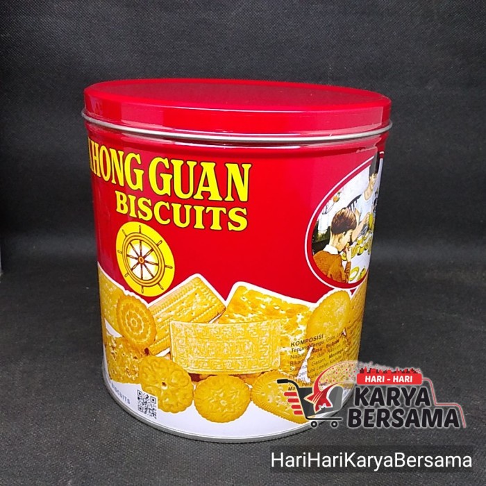 

KHONG GUAN BISCUITS KALENG 650GR