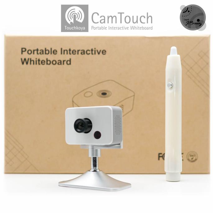 

CAMTOUCH : PORTABLE INTERACTIVE WHITEBOARD (WeTouch / Panaboard)