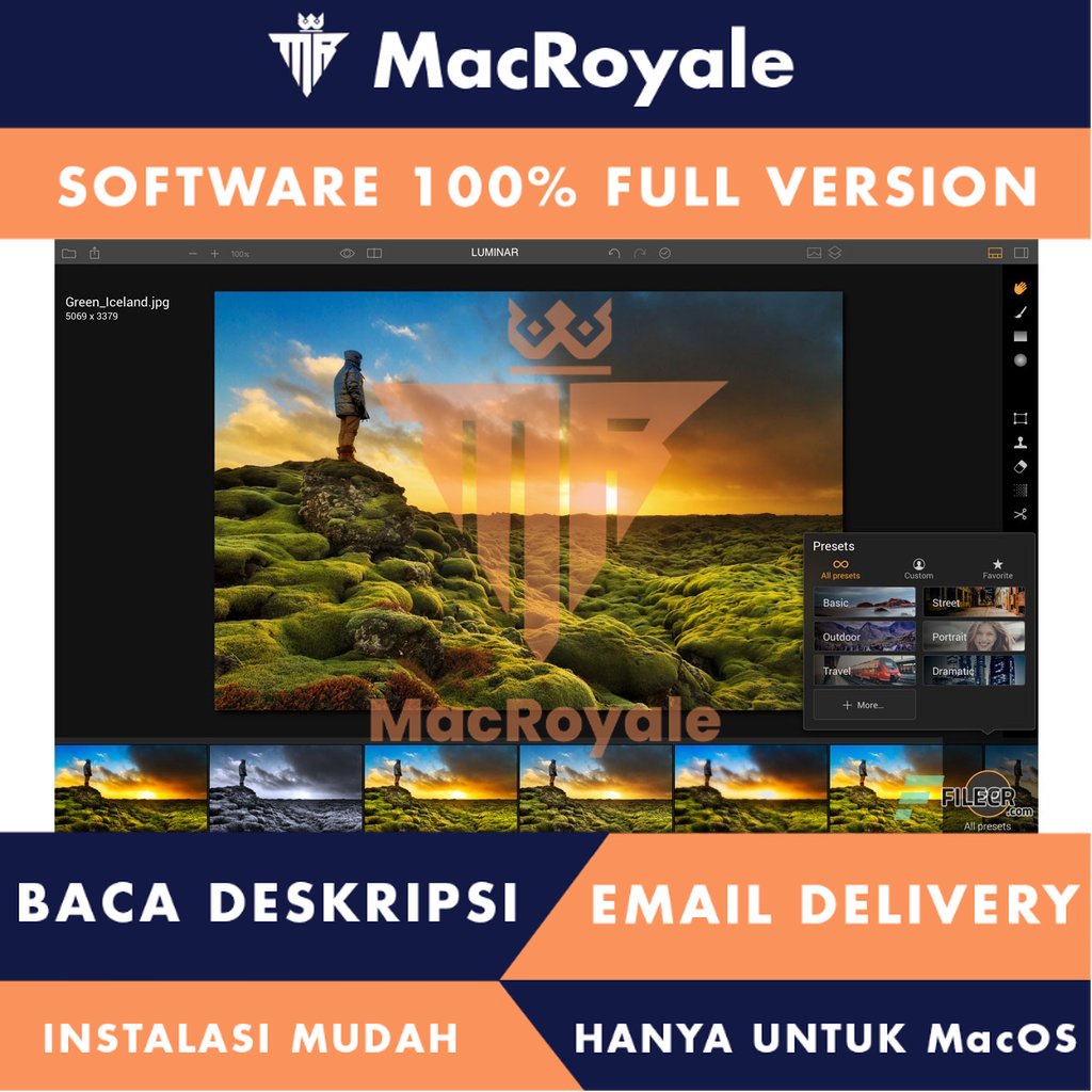 [MacOS] Luminar Full Version Lifetime Full Garansi