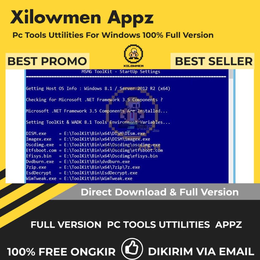 [Full Version] MSMG ToolKit Pro PC Tools Software Utilities Lifetime Win OS