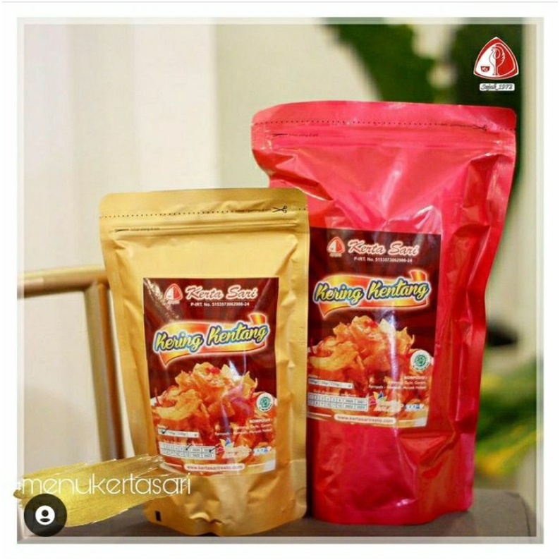 

Kering Kentang Foil Emas