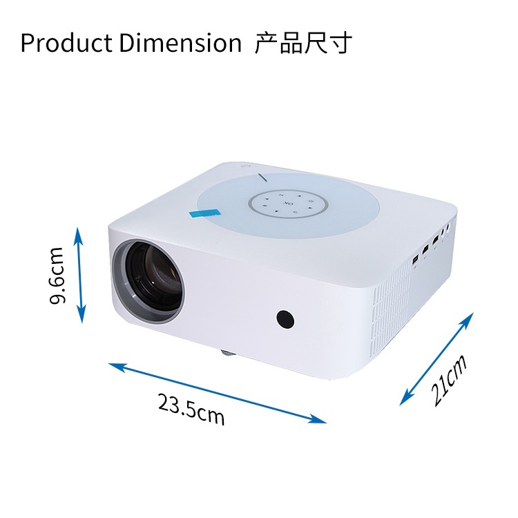 M20W - Android 9.0 Home Full HD LED Projector - 280 ANSI Lumens