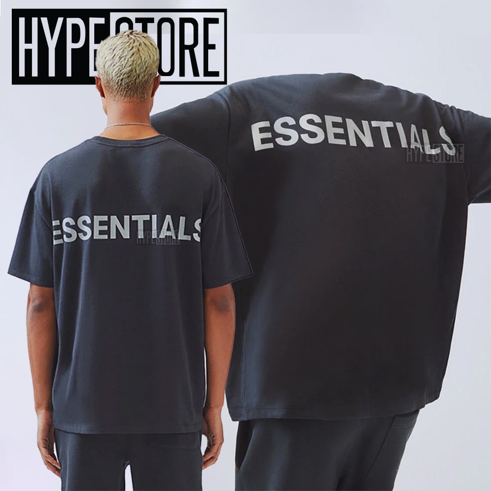Kaos Pria Oversized Reflective - ESSENTIALS FOG OV2025