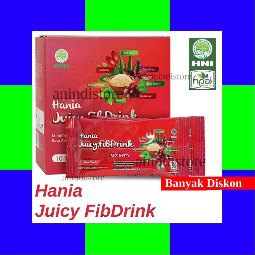 

HANIA Juicy Fibdrink - HNI HPAI ORIGINAL [AND01]
