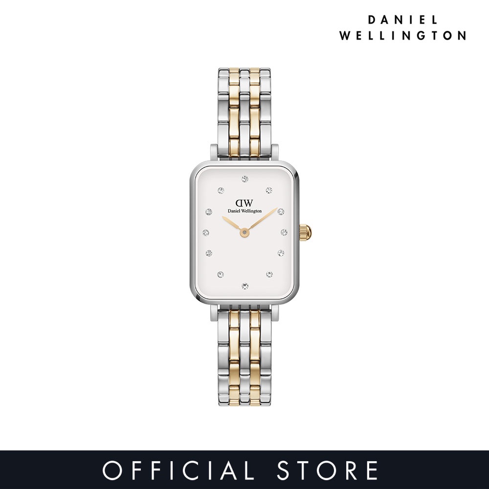 Daniel Wellington Quadro Lumine 5 Link Two Tone - DW00100625