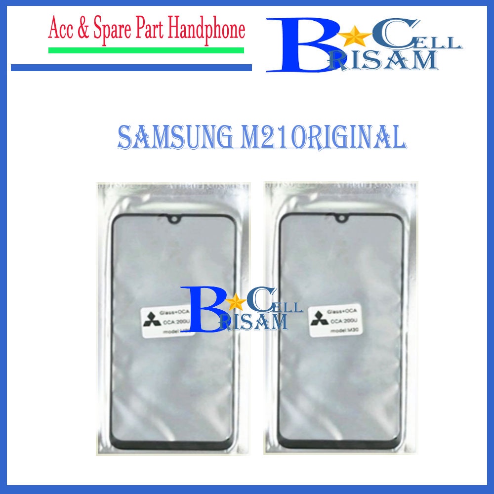 GLASS OCA  Kaca LCD Glass SAMSUNG M21 ORIGINAL