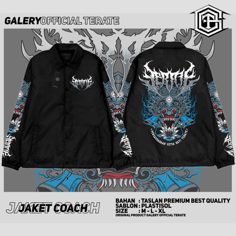JAKET COACH  PSHT // JAKET COACH CULTURE INDONESIA // JAKET ERIGO // JAKET COACH // JAKET COACH PRIA