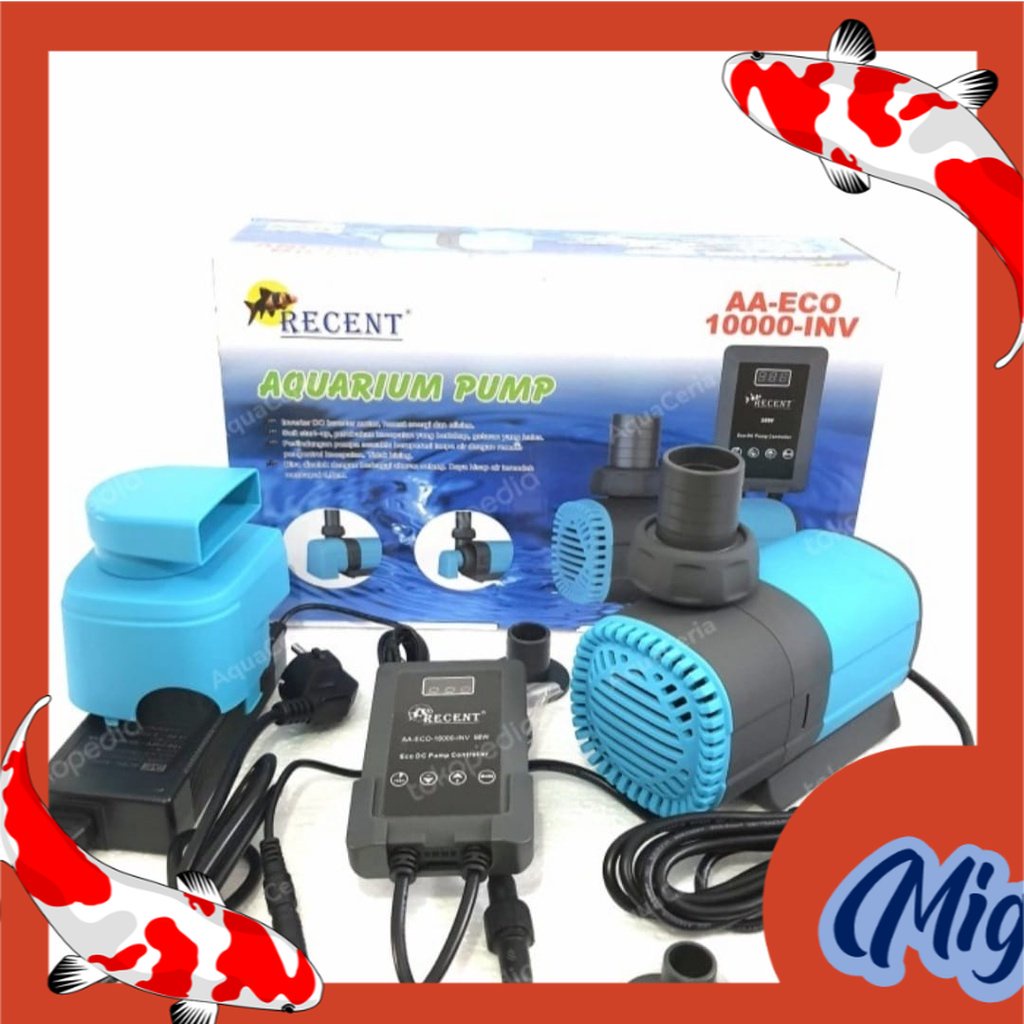 pompa celup kolam ikan kelas dewa recent AA ECO INV 10000
