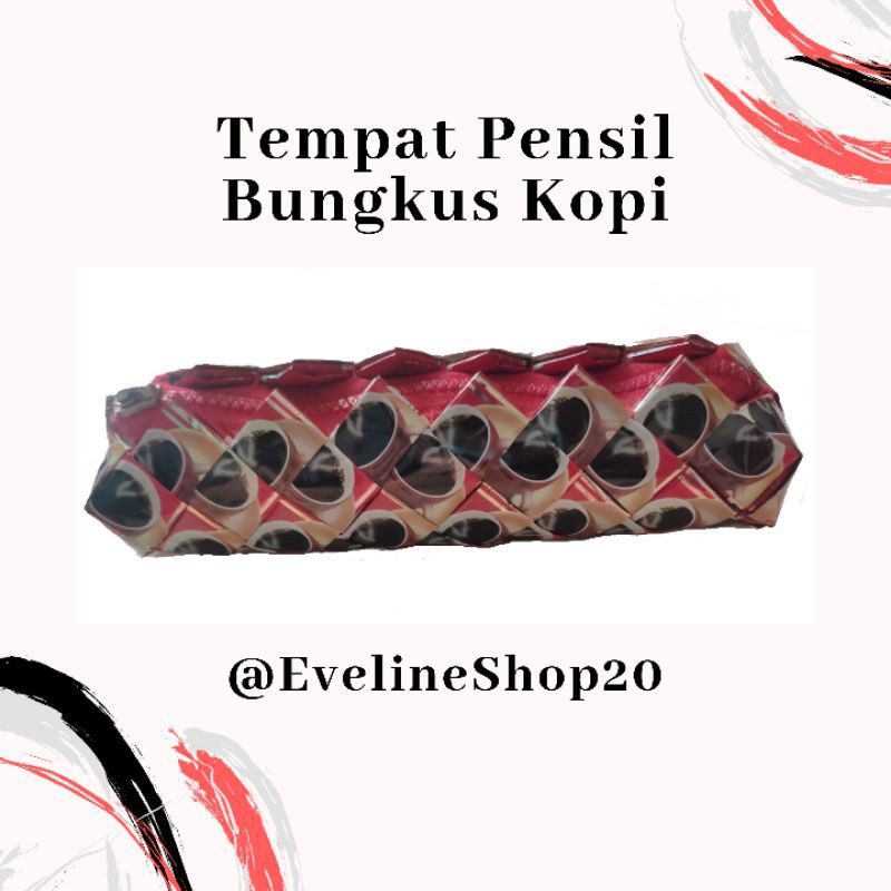 

Terlaris ✨ -Tempat Pensil Sleting Bungkus Kopi Kotak Pensil Bungkus Kopi Murah- 2.2.23