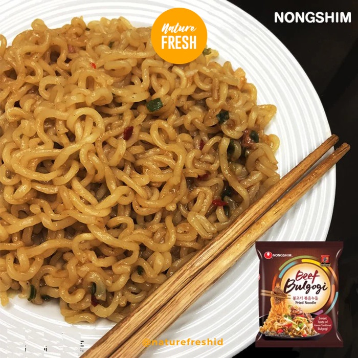 Nongshim Beef Bulgogi / Seafood Bulgogi Fried Seafood