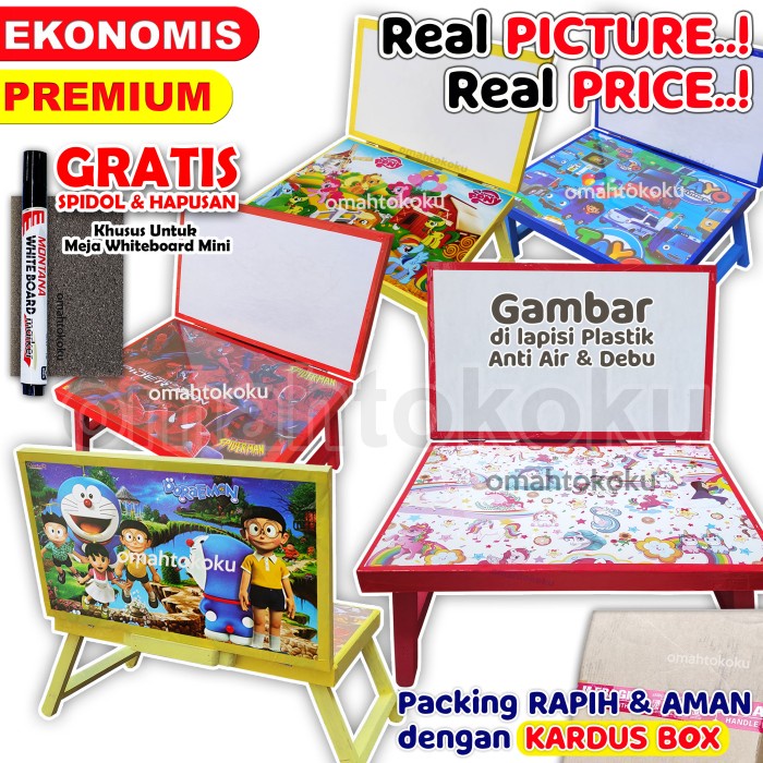 

BISA COD papan tulis meja belajar lipat anak murah kayu lengkap whiteboard