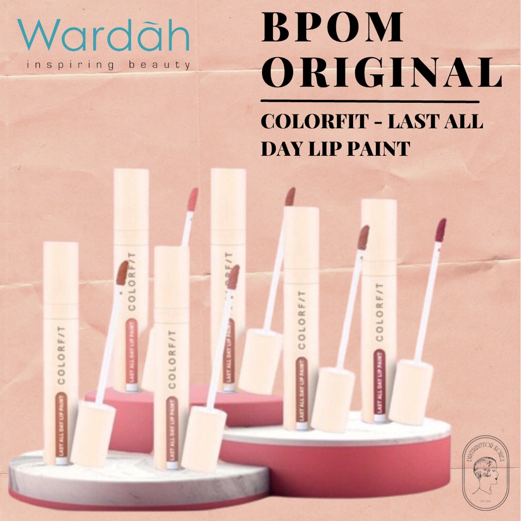 (COD)WARDAH COLORFIT LAST ALL DAY LIP PAINT,WARDAH COLORFIT LIP PAINT,WARDAH LIP PAINT COLORFIT,WARD