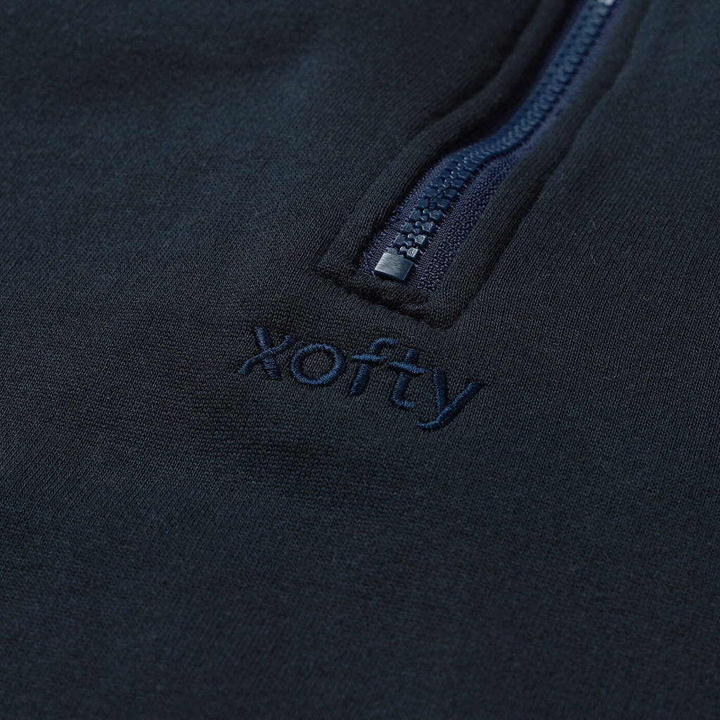 Xofty Parklife Sweater Halfzip Navy