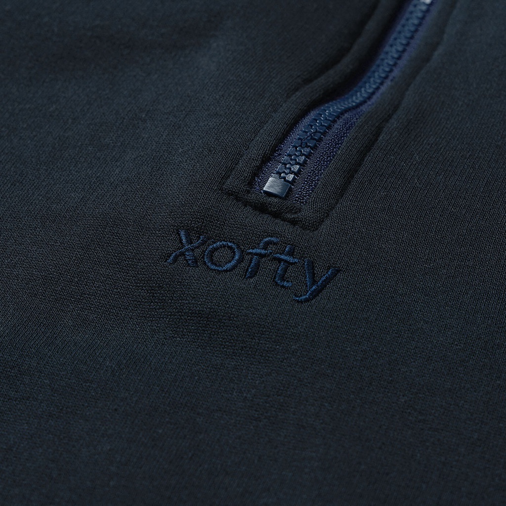 Xofty Parklife Sweater Halfzip Navy