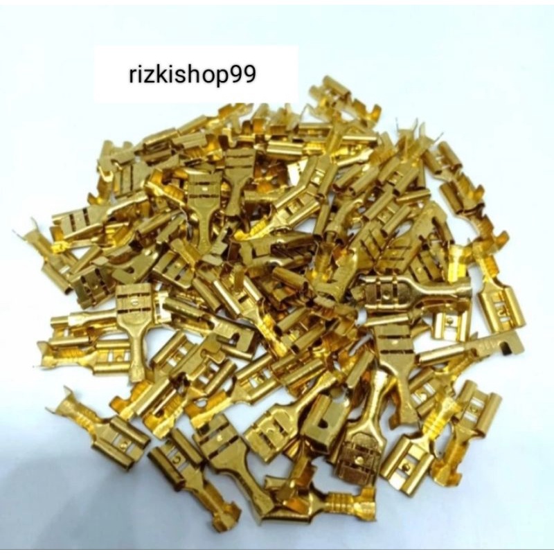Skun gepeng female sedang lebar kepala 4.8mmisi per 100pcs