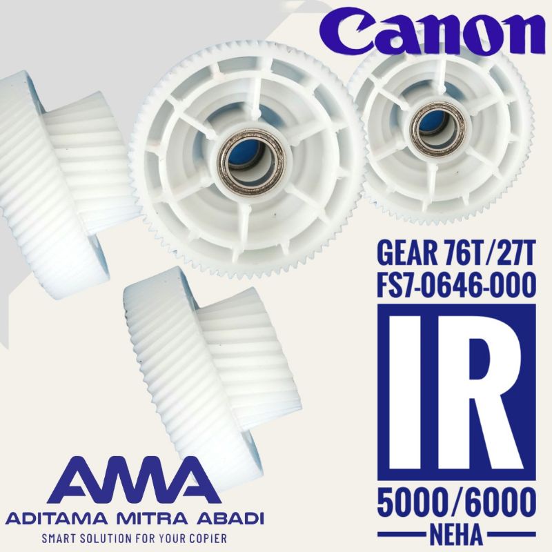 GEAR 76T/27 T CANON IR 5000/6000 NEHA GENUINE PRODUCT
