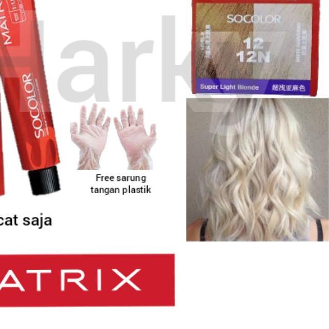 ✵ Cat Saja - Cat Matrix Socolor 12 12N Super Light Blonde 90ml ❈