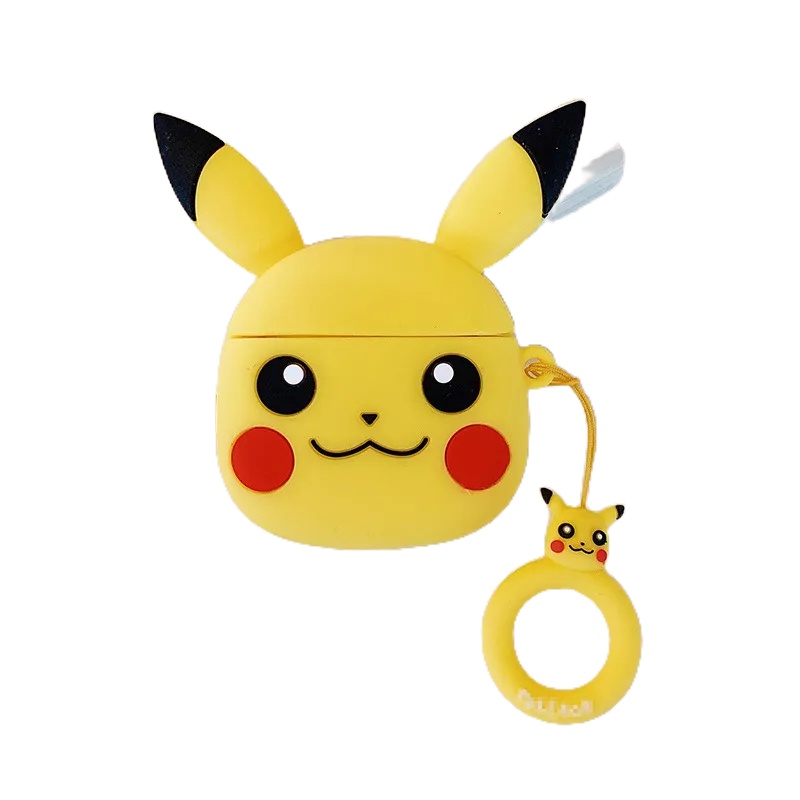 Spirit Ball/Pikachu Headset Silicone Cover Pelindung Bahan Silikon Lembut Case Untuk I9/I11/I12/I13/I23I24/I25/I27/I100/Inpods12-TWS Headset