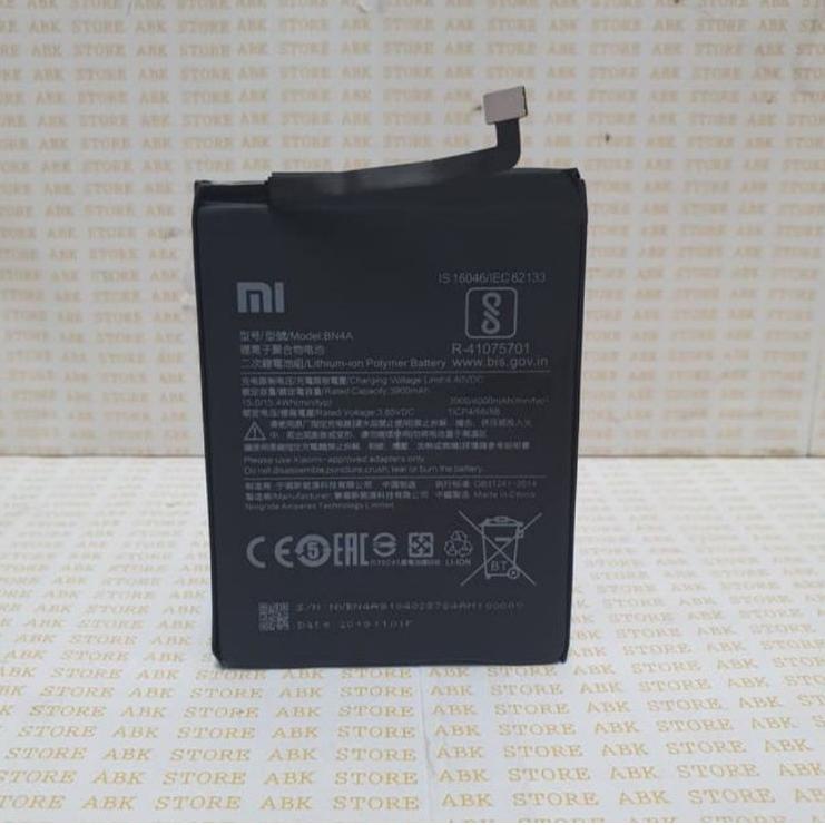 Kualitas Handal BATTERY BATRE BATRAI BATERAI XIAOMI REDMI NOTE 7 BN4A BATT ORI