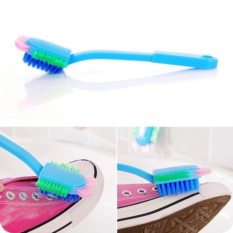 Hot Sale/Sikat Cuci Sepatu Serbaguna Tahan Lama/Sikat Pembersih Dengan Gagang Panjang/Sikat Laundry/Sikat Lima Sisi/Sikat Scrub Deep Clean Multifungsi Rumah Tangga