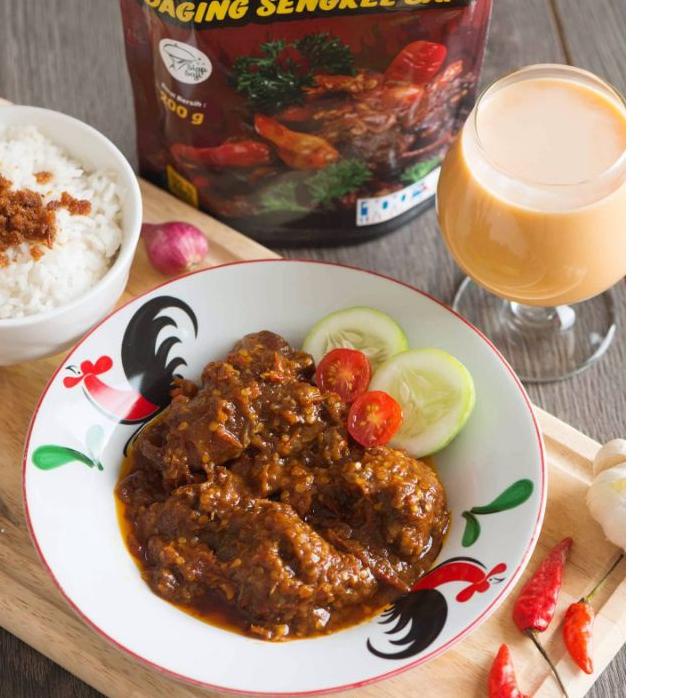 

☛ LEVEL 1 OSENG MERCON DAGING SENGKEL SAPI (200GR) / TIDAK TERLALU PEDAS ♪
