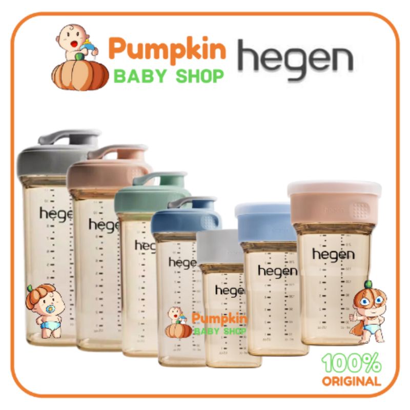 Hegen Drinking Bottle PPSU 330ml / All Rounder Crown Cup Bottle PPSU