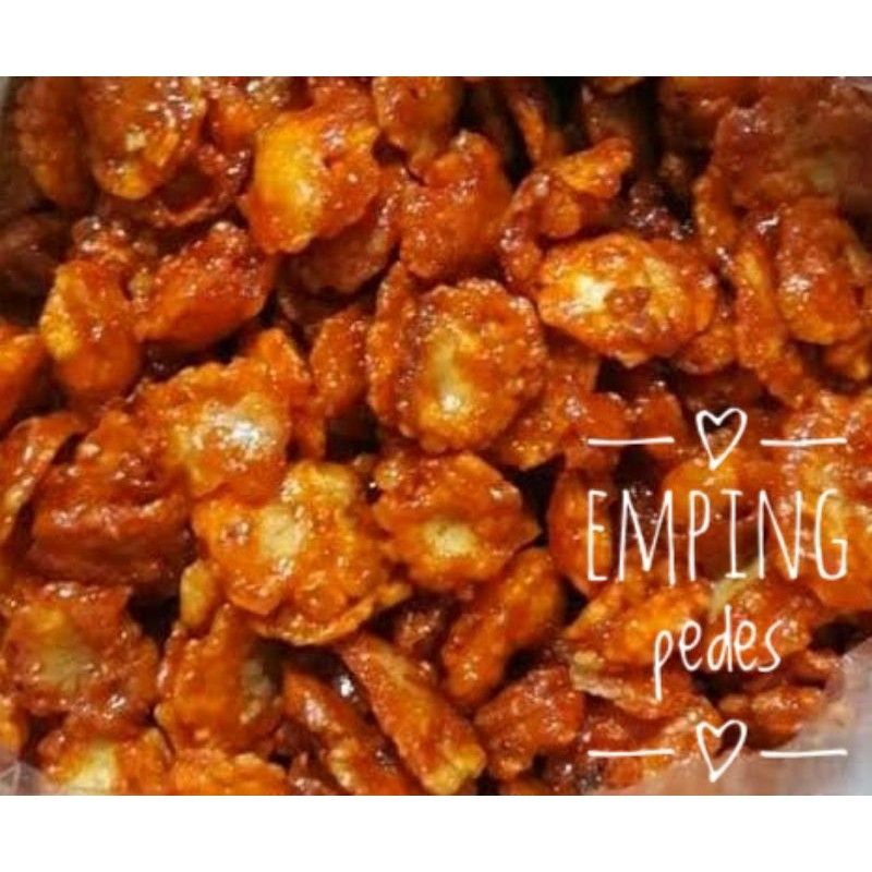 

emping melinjo pedas manis 200 gram (free buble wrab)