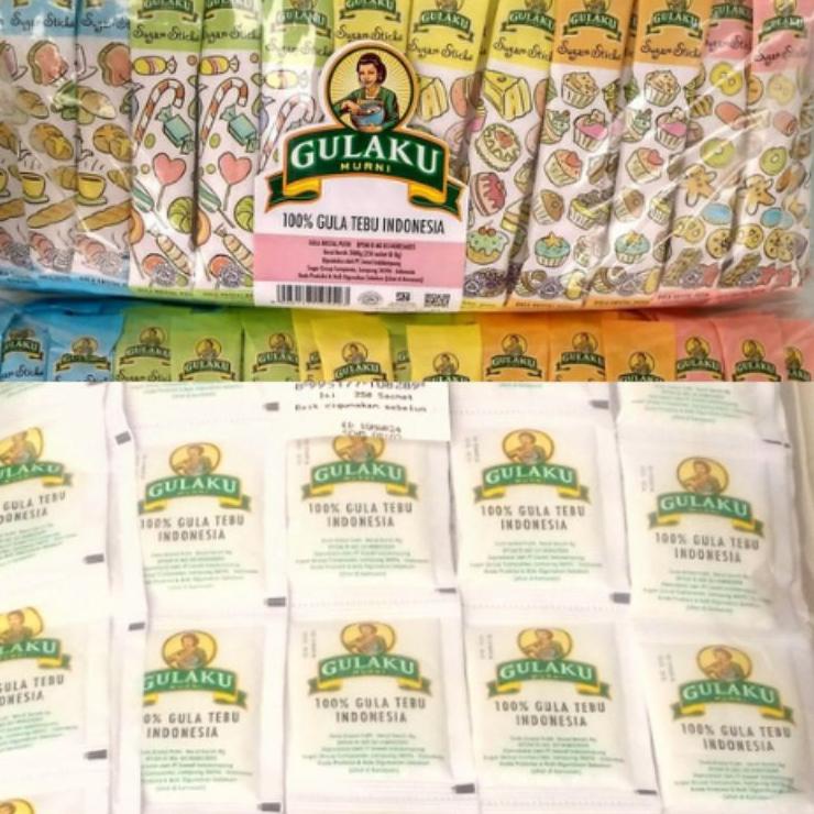 

☜ Gulaku Sticks / Gula Stik 250 sachet @ 8 gr (ed Mar 2024) ❈